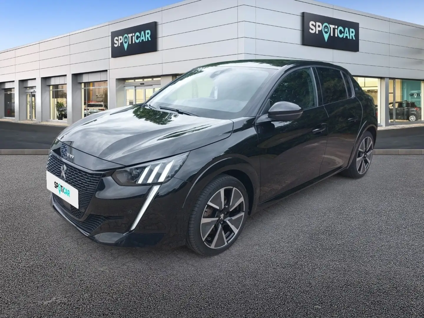 Peugeot e-208 Allure GT-Line 136 Finanzierung ab 1,99 % eff Zins Schwarz - 1