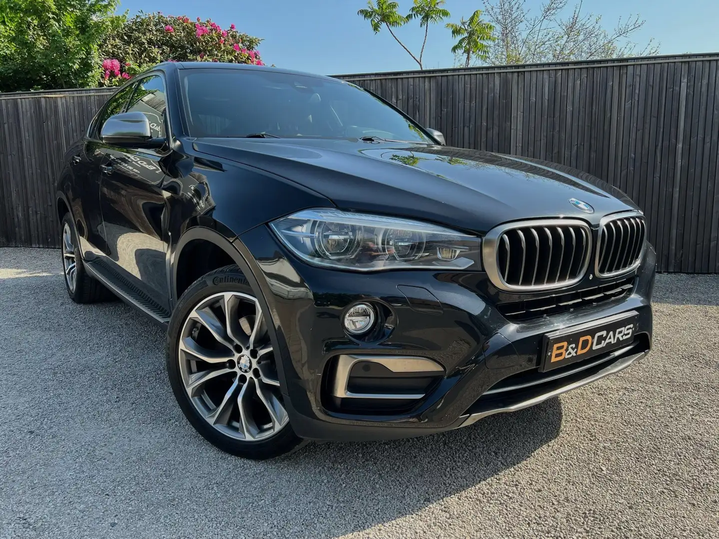 BMW X6 3.0 dAS xDrive30 KEYLESS/H.U.D./20"/OPENDAK/MEMO Negro - 1
