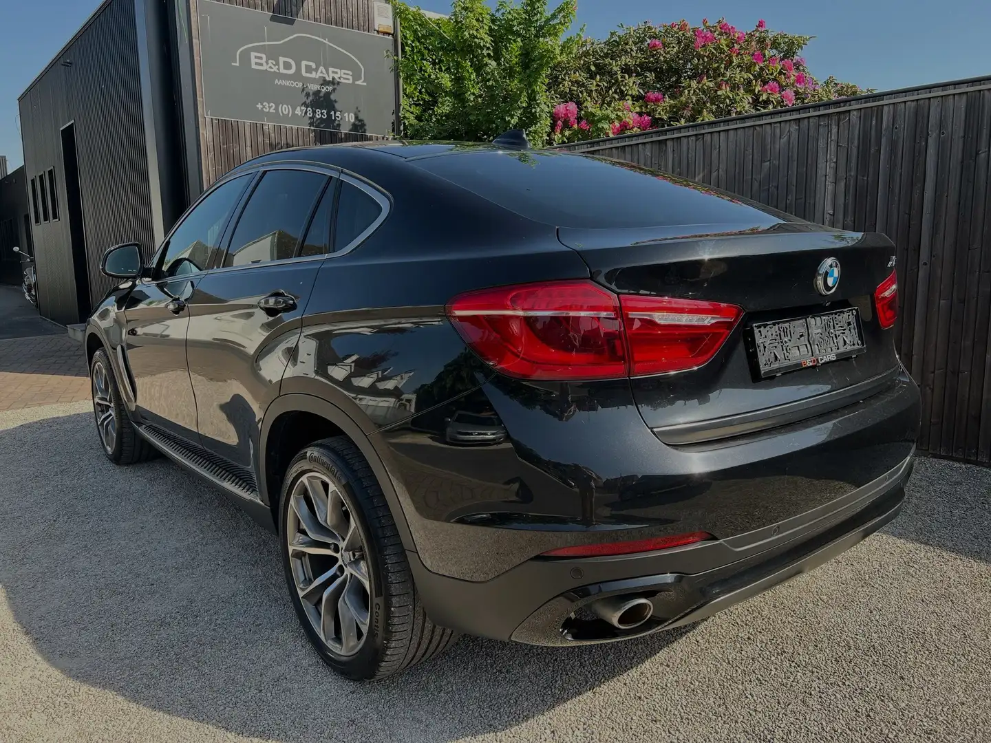 BMW X6 3.0 dAS xDrive30 KEYLESS/H.U.D./20"/OPENDAK/MEMO Negro - 2
