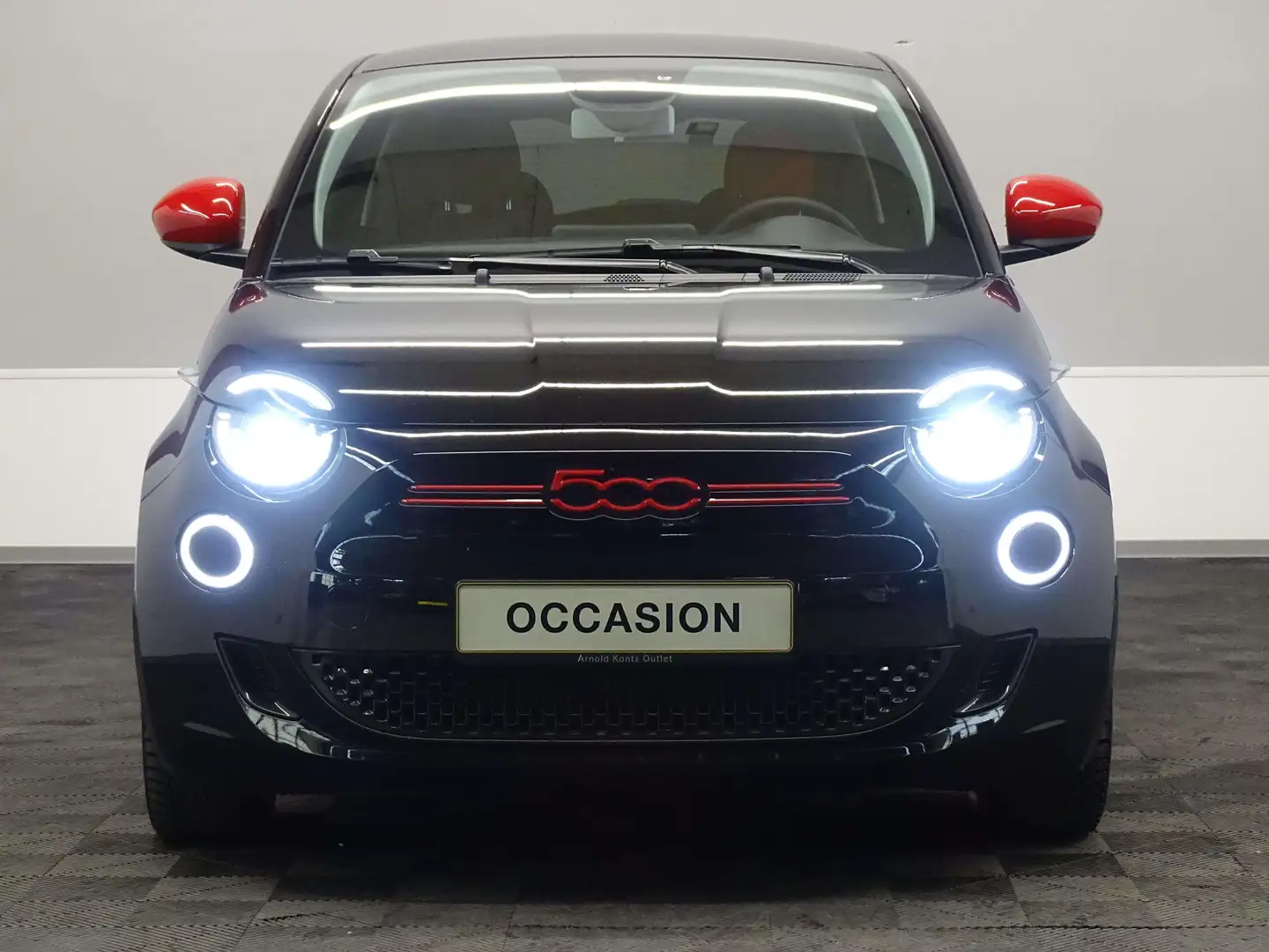 Fiat 500e 43kw RED Edition Noir - 2