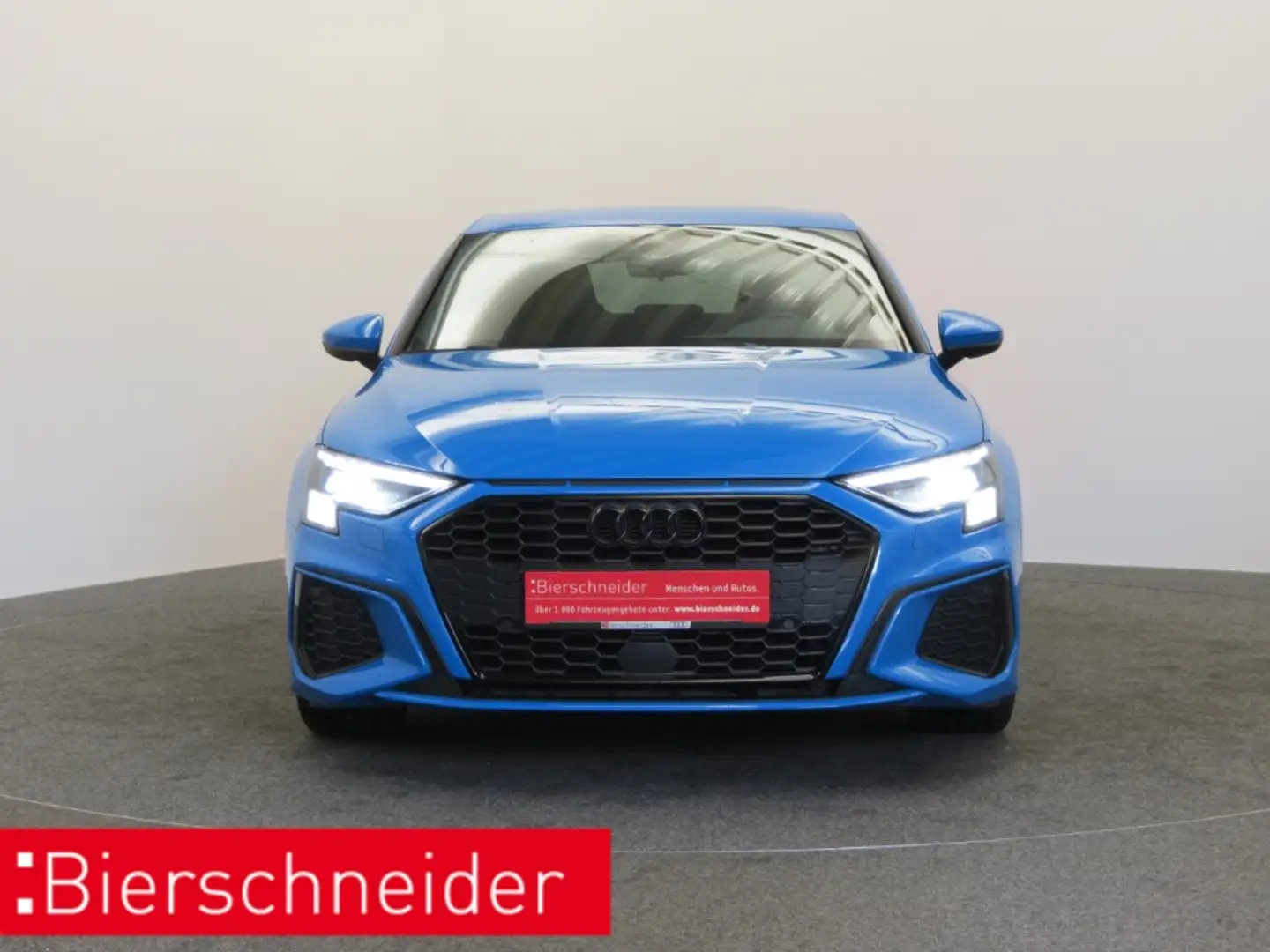 Audi A3 Sportback 35 TDI S tronic 2xS line MATRIX PDC 19 C Blau - 2