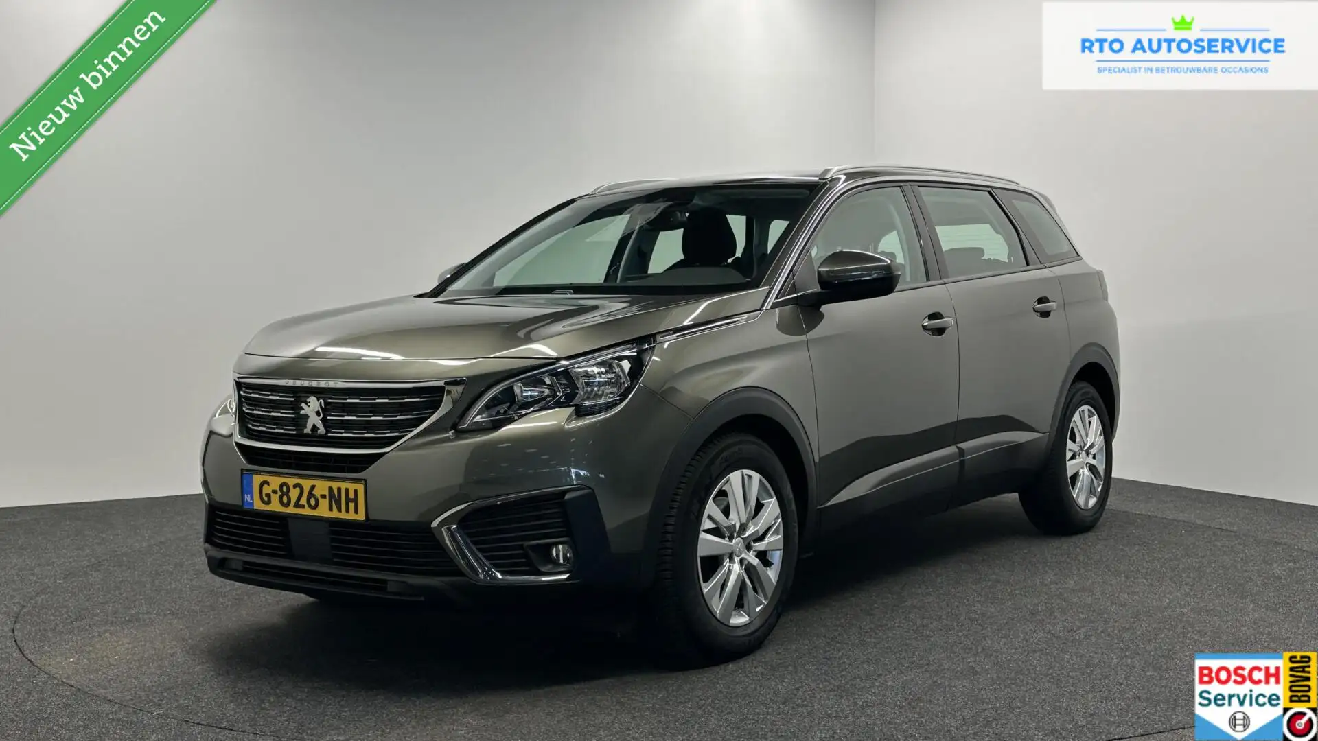 Peugeot 5008 1.2 PureTech Allure 7 personen NAVI-CRUISE Gris - 1