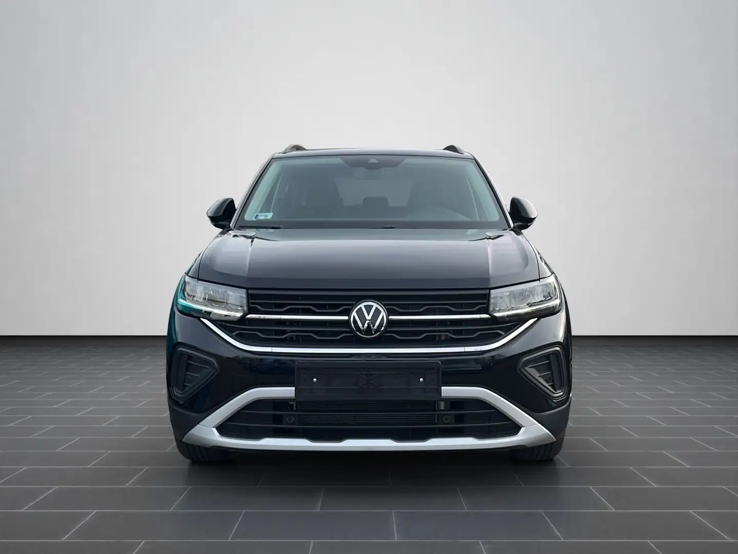 Volkswagen T-Cross 1.0 TSI DSG Life LED+ACC+Kamera+App+Clim Schwarz - 2