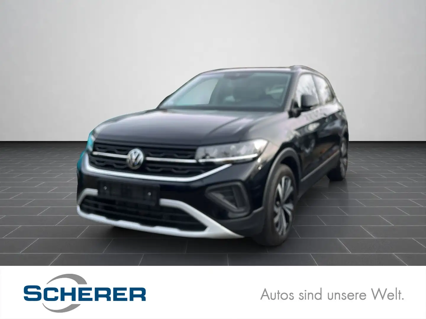 Volkswagen T-Cross 1.0 TSI DSG Life LED+ACC+Kamera+App+Clim Schwarz - 1