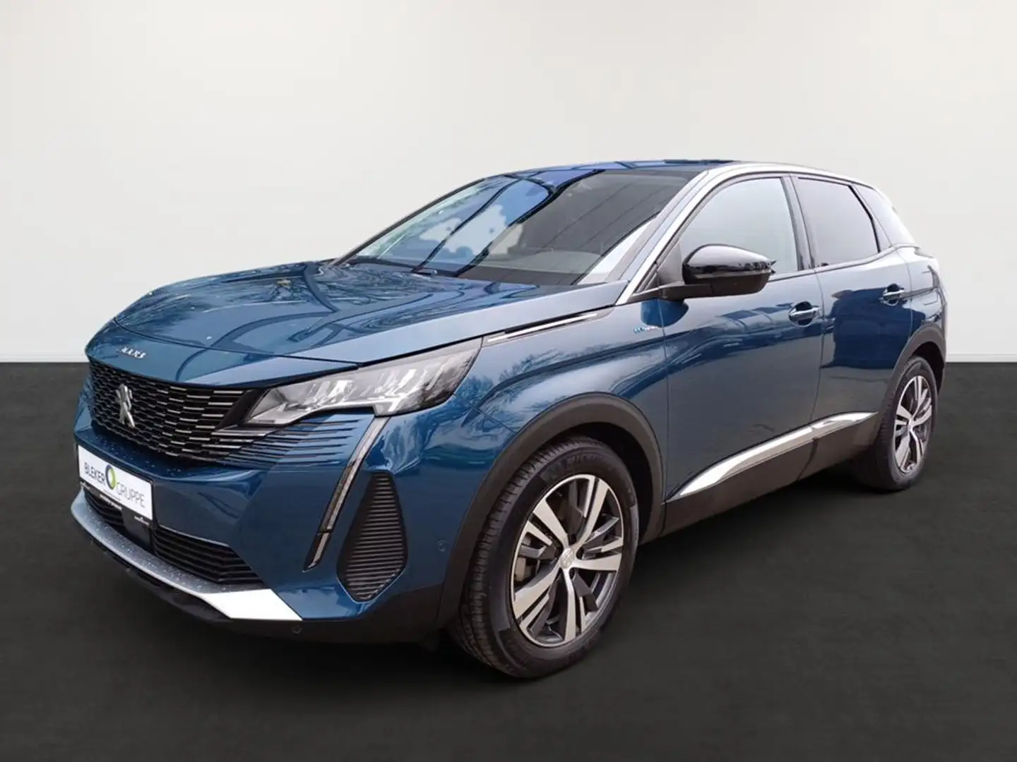 Peugeot 3008 Hybrid 225 Allure Blau - 1