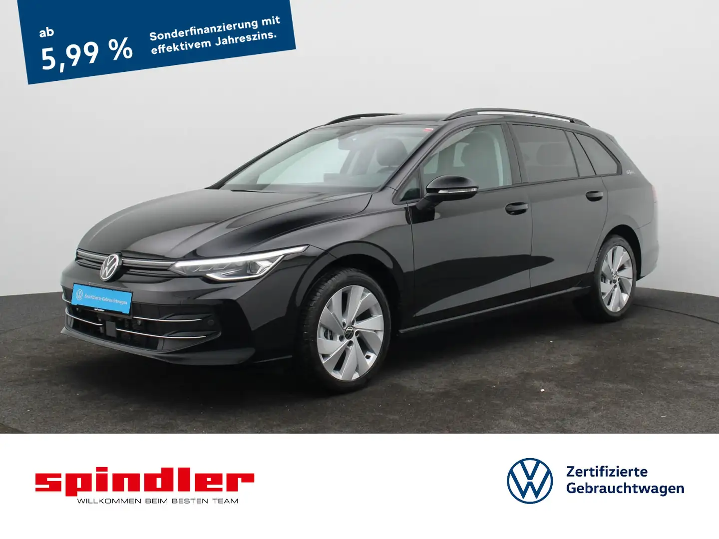 Volkswagen Golf Variant Goal 2.0 TDI DSG / AHK, LED, Navi Schwarz - 1