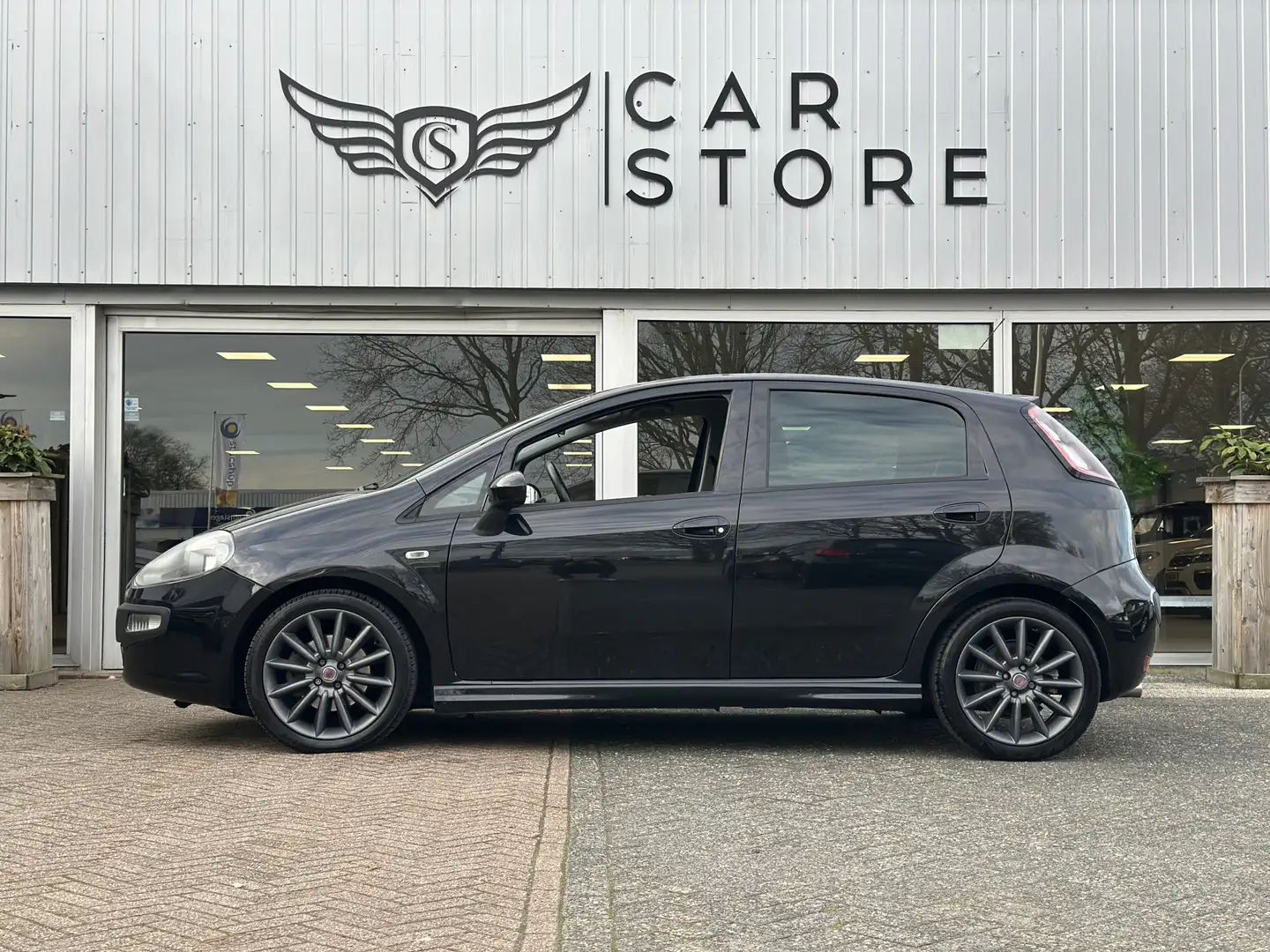 Fiat Punto Evo 1.4-16V Multiair Sport 135PK|CRUISE|CLIMA|ELK.PAKK Schwarz - 2
