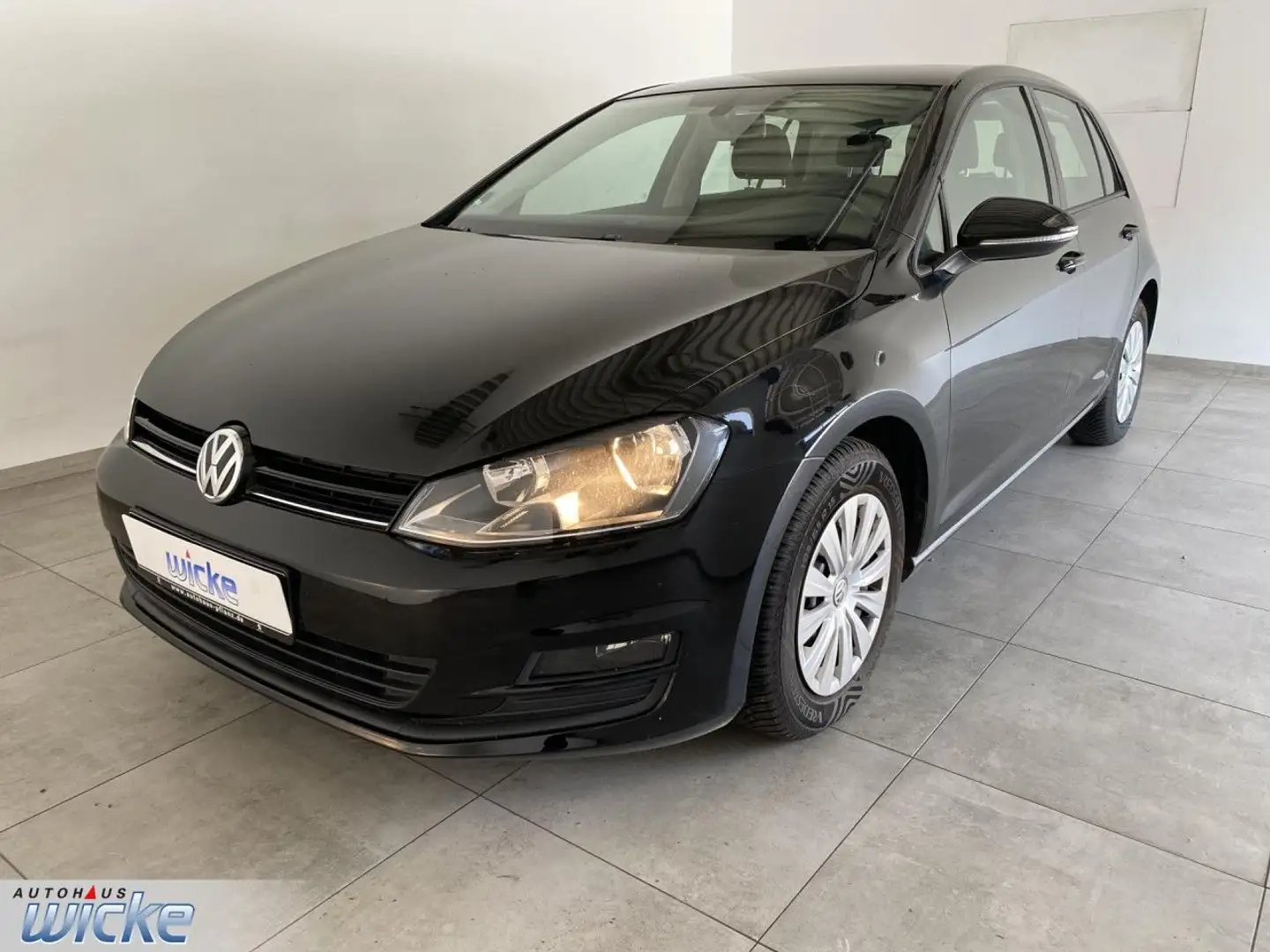 Volkswagen Golf VII 1.2 TSI Trendline KLIMA LEDERLENKRAD E-FE Nero - 2