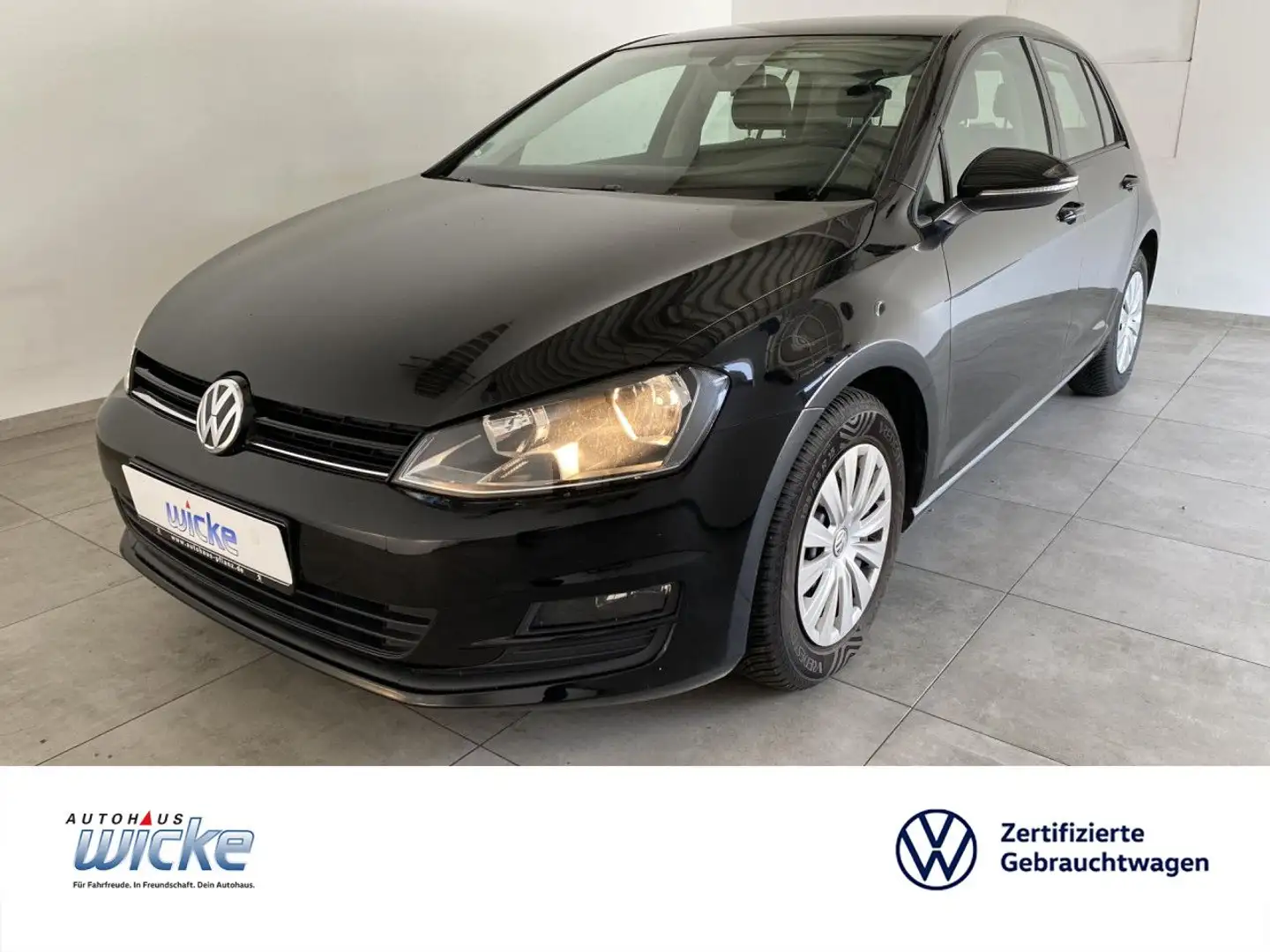 Volkswagen Golf VII 1.2 TSI Trendline KLIMA LEDERLENKRAD E-FE Nero - 1