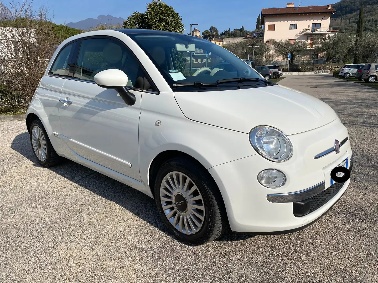 Fiat 500 500 1.2 Lounge 69cv - Il primo sogno! Bianco - 2