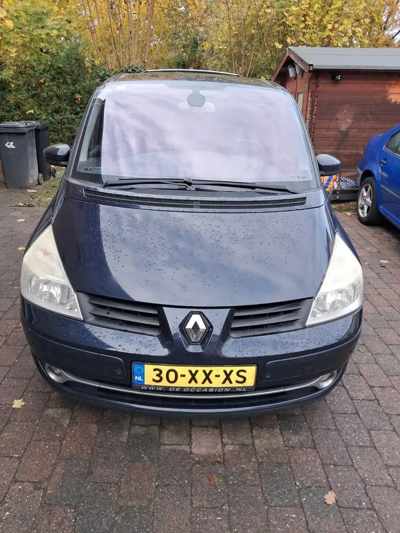 Renault Espace 2.0T Dynamique Blauw - 1