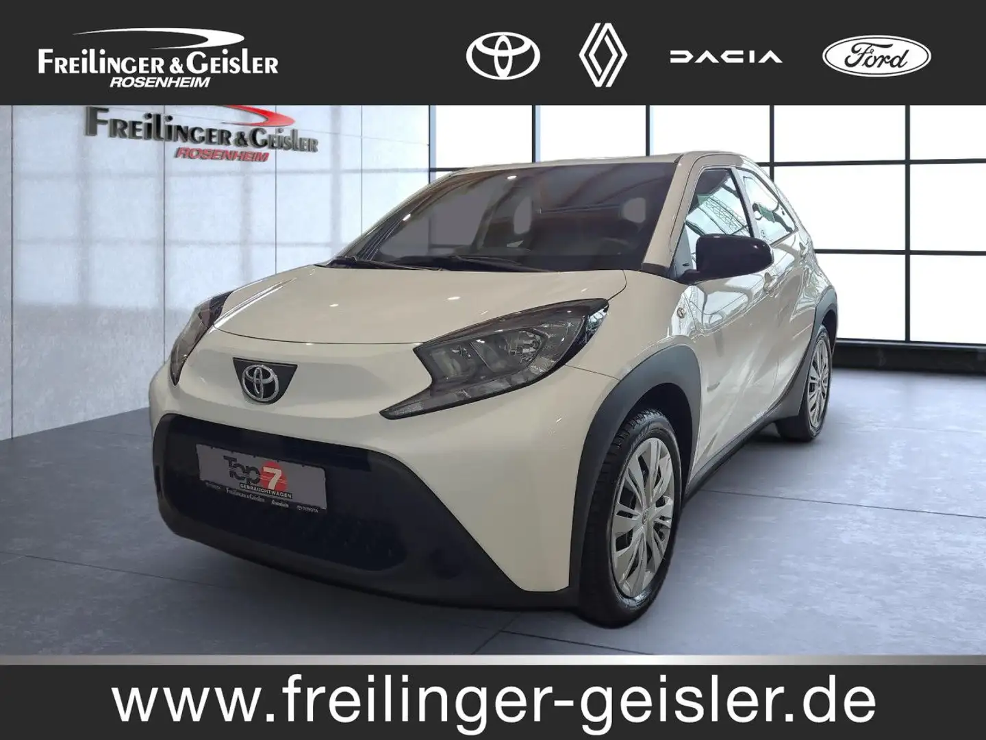 Toyota Aygo Business Edition Bluetooth Navi Klima Weiß - 1