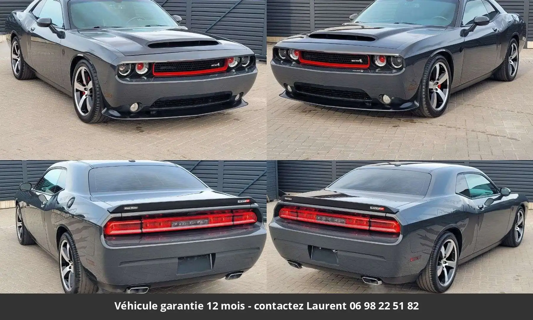 Dodge Challenger SRT8 6.4l Hors homologation 4500e Gris - 2