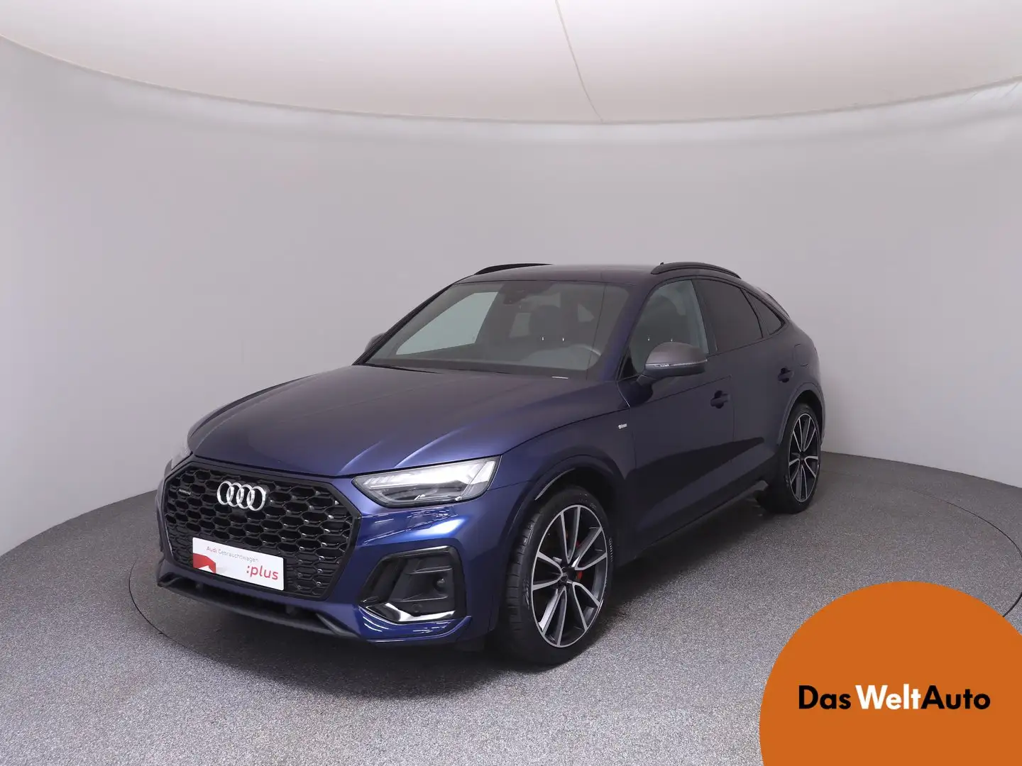 Audi Q5 55 TFSI e quattro S line Blau - 1