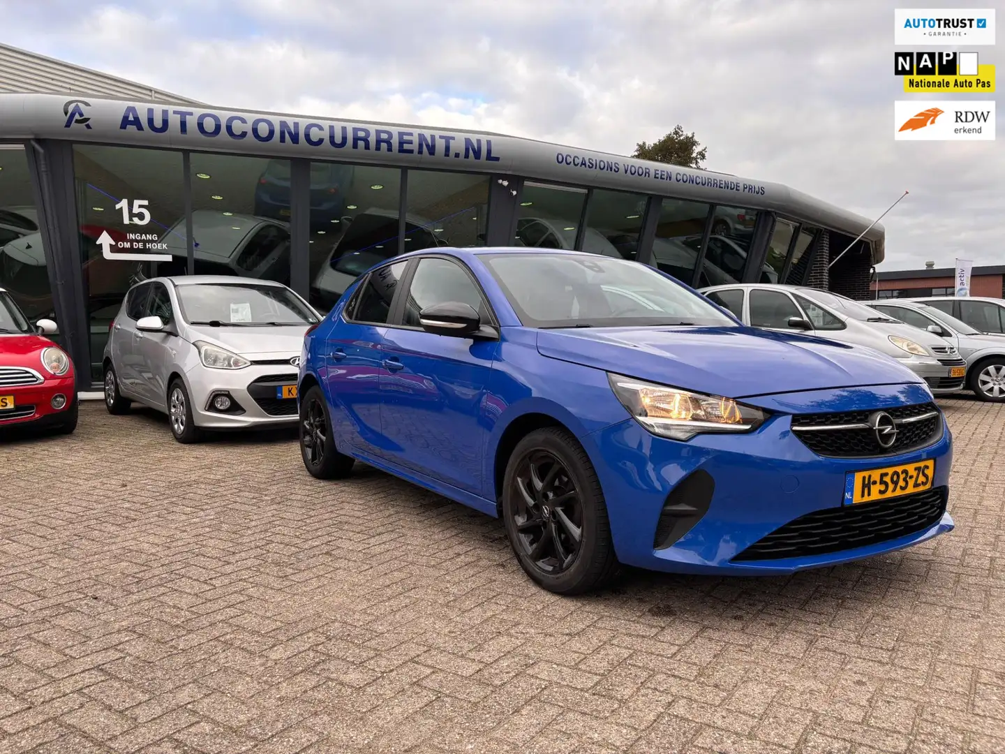 Opel Corsa 1.2 Edition, Carplay, Inruil mogelijk. Bleu - 1