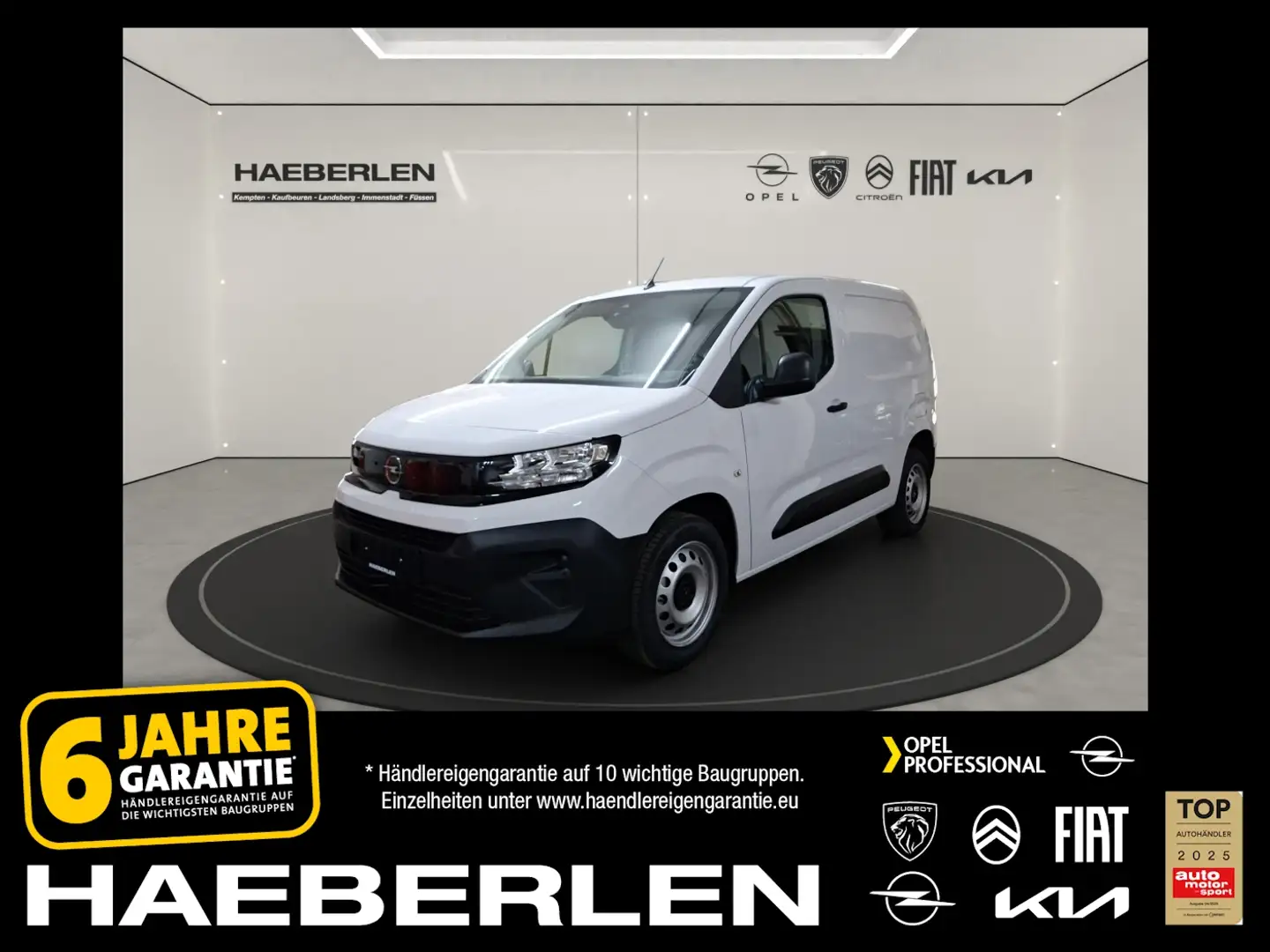 Opel Combo Cargo 1.5 Diesel *Hecktür verglast 180°* Weiß - 1