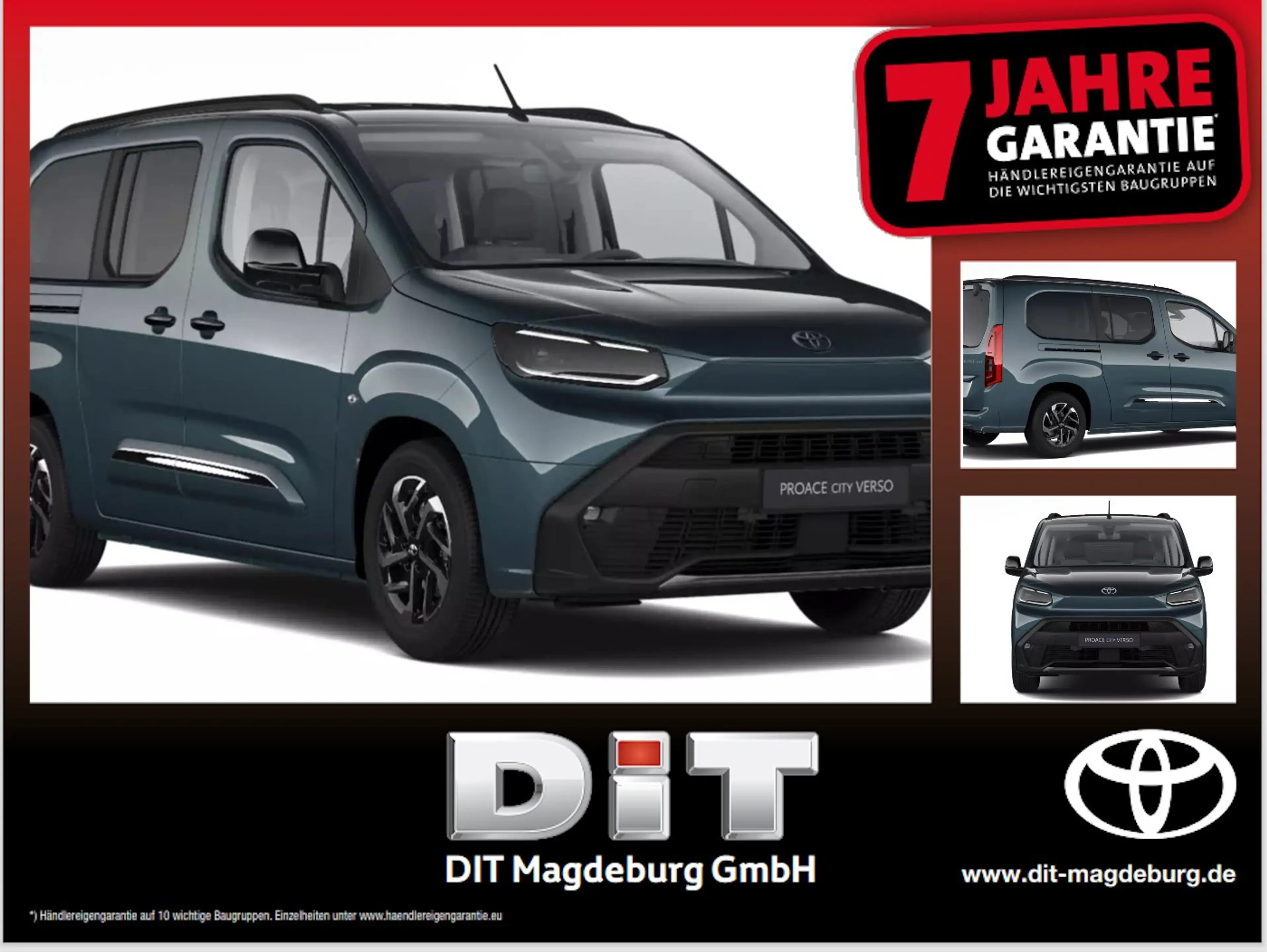 Toyota Proace City VERSO 1.2 L TEAMPLAYER L1 MT LED+SHZ