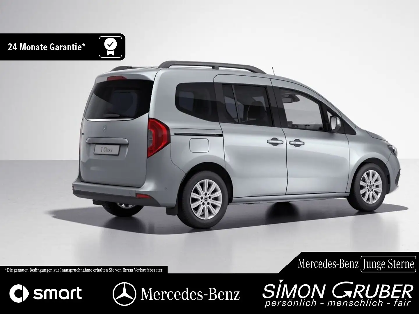 Mercedes-Benz T-Klasse T 180 PROGRESSIVE Automatik Navi LED Kamera Silber - 2