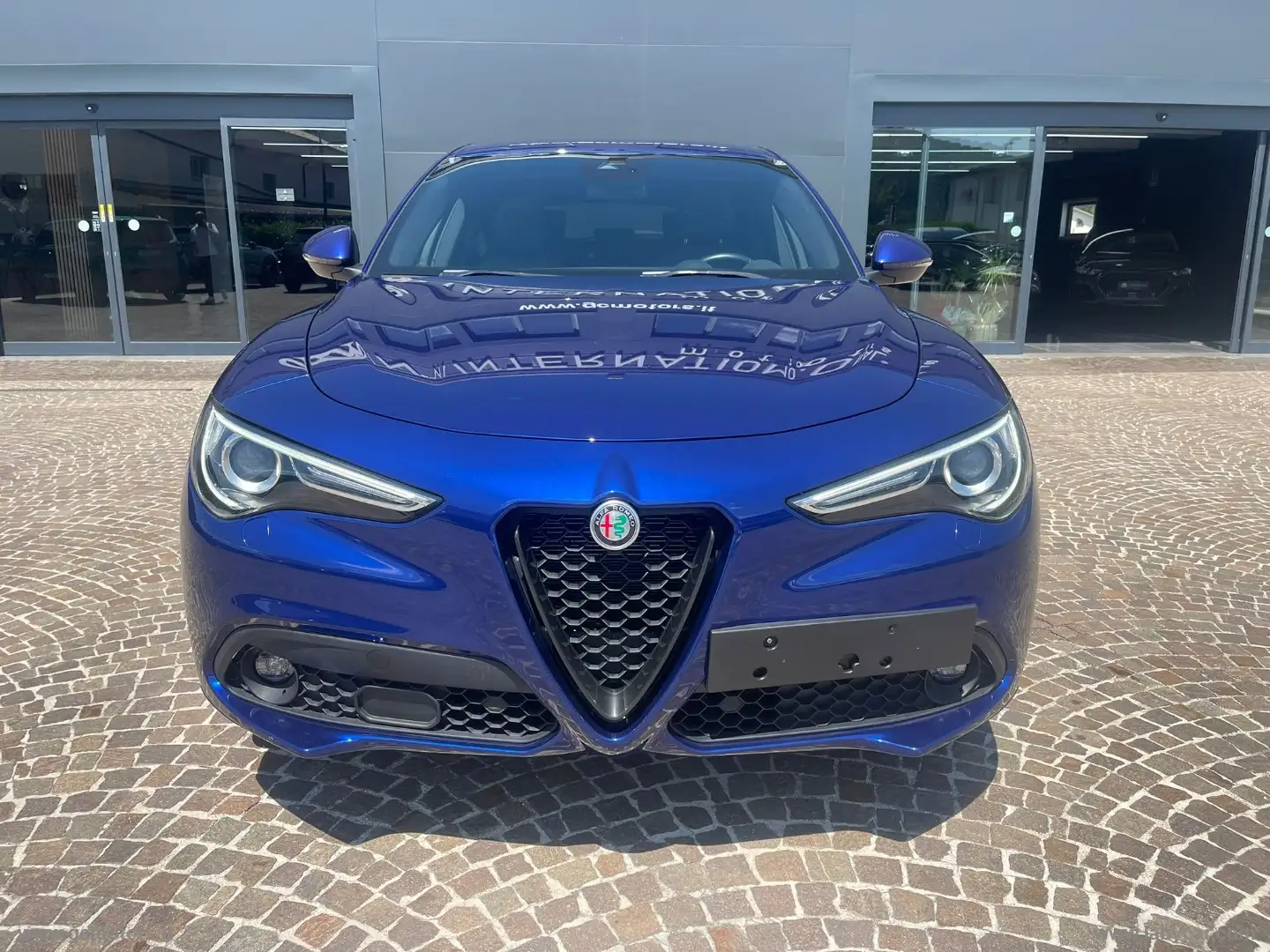 Alfa Romeo Stelvio 2.2 T.diesel 190CV AT8 Q4 Sprint Bleu - 2