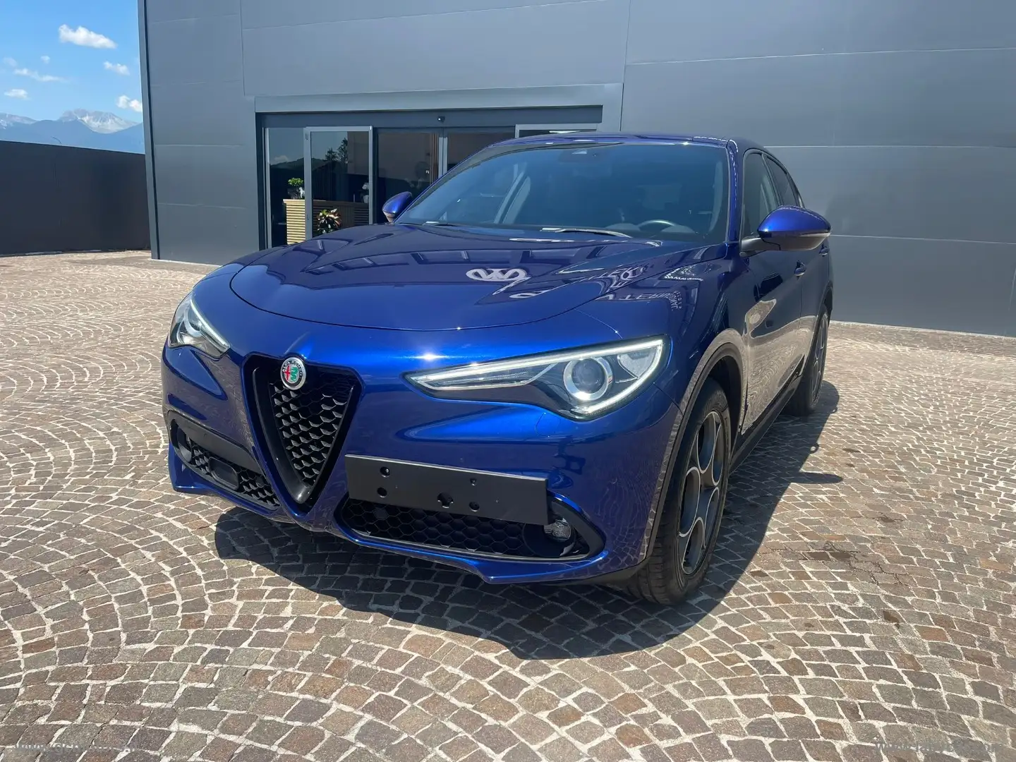Alfa Romeo Stelvio 2.2 T.diesel 190CV AT8 Q4 Sprint Bleu - 1