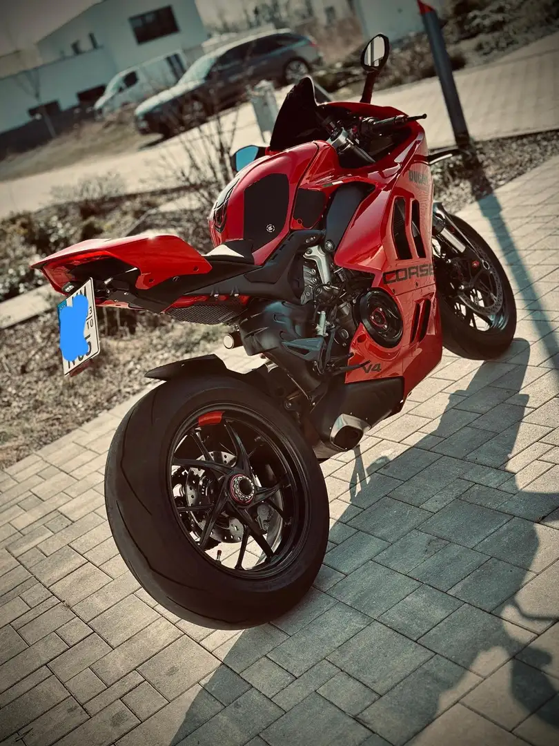 Ducati Panigale V4 Viele Extras Anbauteile Rot - 1
