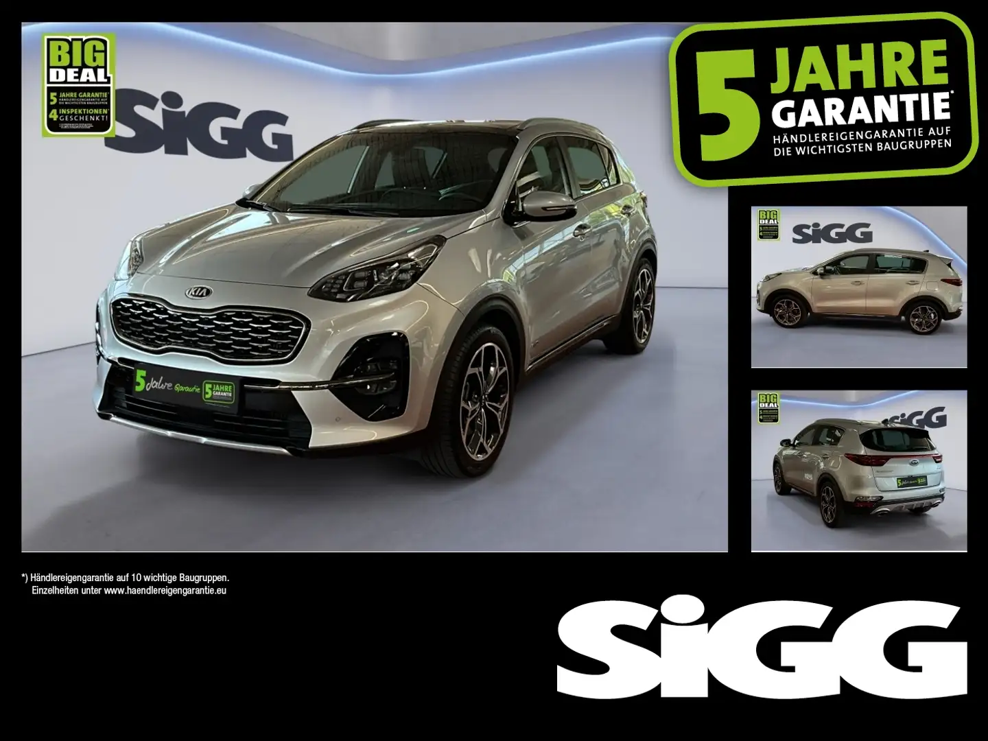 Kia Sportage 1.6 T-GDI GT Line GT-Line Kamera Pano Keyless  Nav Silver - 1