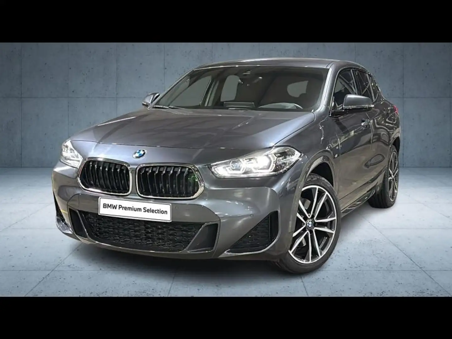BMW X2 xDrive20dA 190ch M Sport Euro6d-T Gris - 1