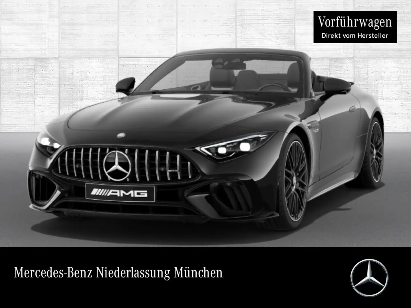 Mercedes-Benz SL 63 AMG S Cab. Keramik AeroPak Fahrass Sportpak Noir - 1