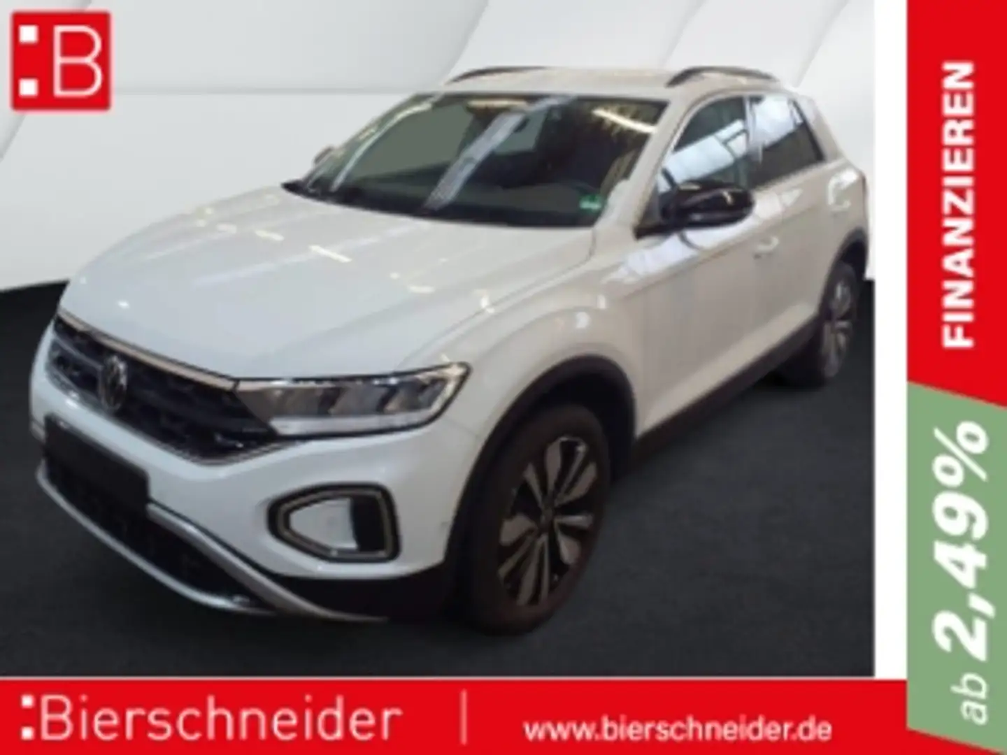 Volkswagen T-Roc 1.0 TSI Goal NAVI ACC LED SHZ PARKP Blanc - 1