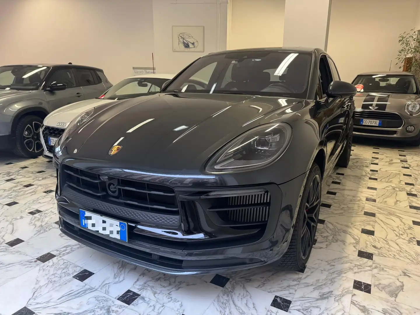 Porsche Macan 2.9 GTS 440cv UFF ITALIA/TETTO/RADAR/TELEC 360° Grijs - 1