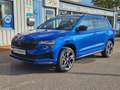 Skoda Karoq 1.5 TSI 150 Autpmatik Sportline Leder Panorama AHK Bleu - thumbnail 1