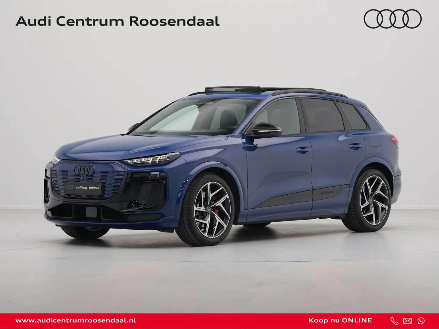 Audi SQ6 e-tron SQ6 100 kWh Luchtvering Bijrijderdisplay AC Albastru - 1