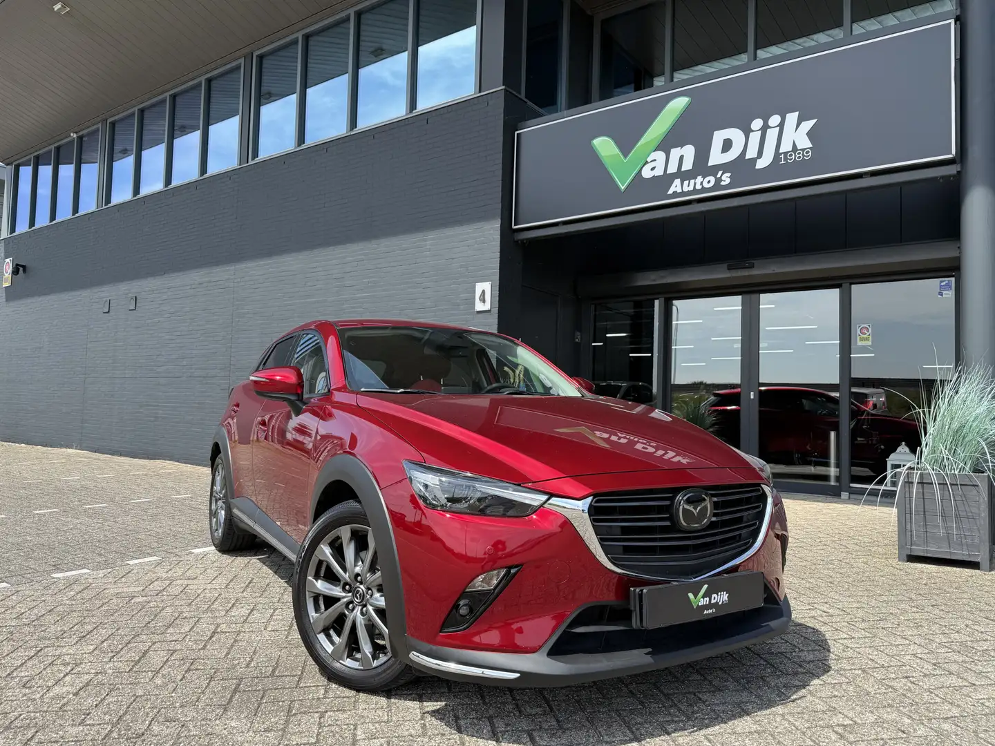 Mazda CX-3 2.0 GT-M Navi Camera Leer Bose Rood - 1
