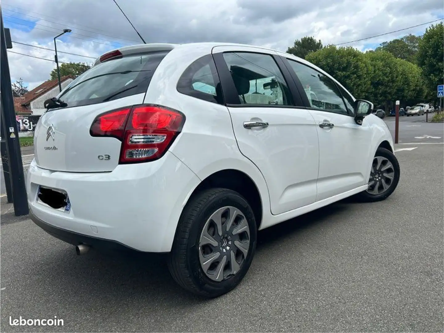 Citroen C3 Citroën 1.4L HDI 68CV Dérivé VP Blanc - 2