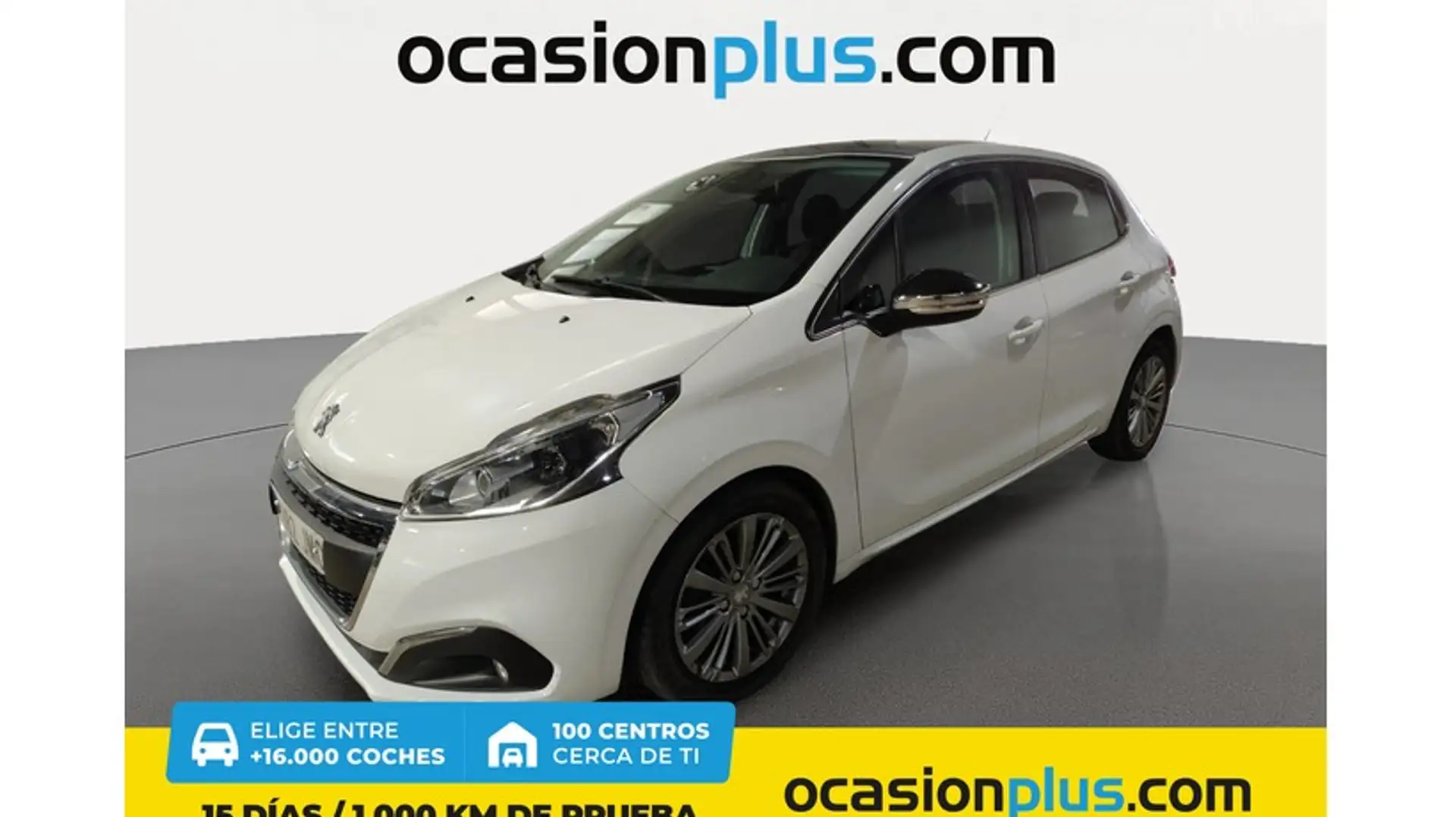 Peugeot 208 1.6BlueHDi Allure 100 Blanc - 1