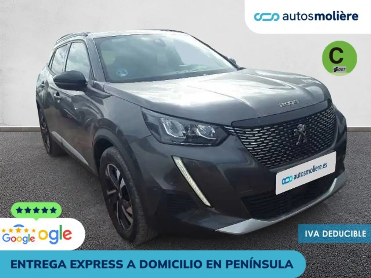 Peugeot 2008 1.2 PureTech S&S Allure Pack 130 Gris - 2
