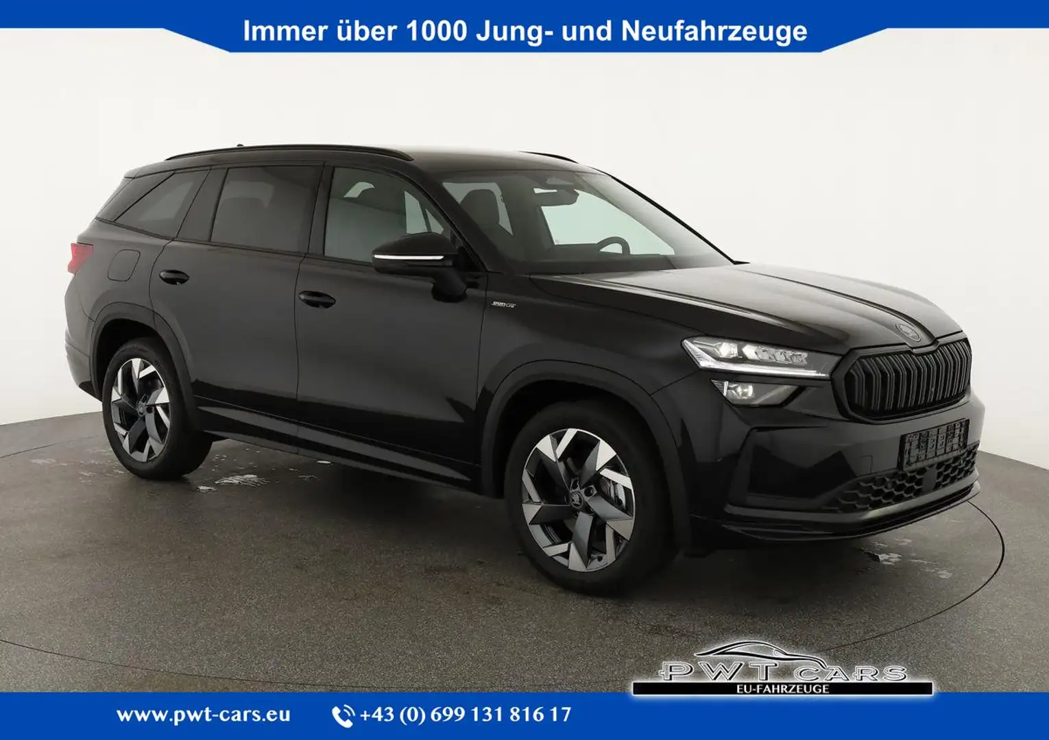 Skoda Kodiaq 1.5 TSI iV 150kW Sportline Sportline, AHK, Matr... Schwarz - 1
