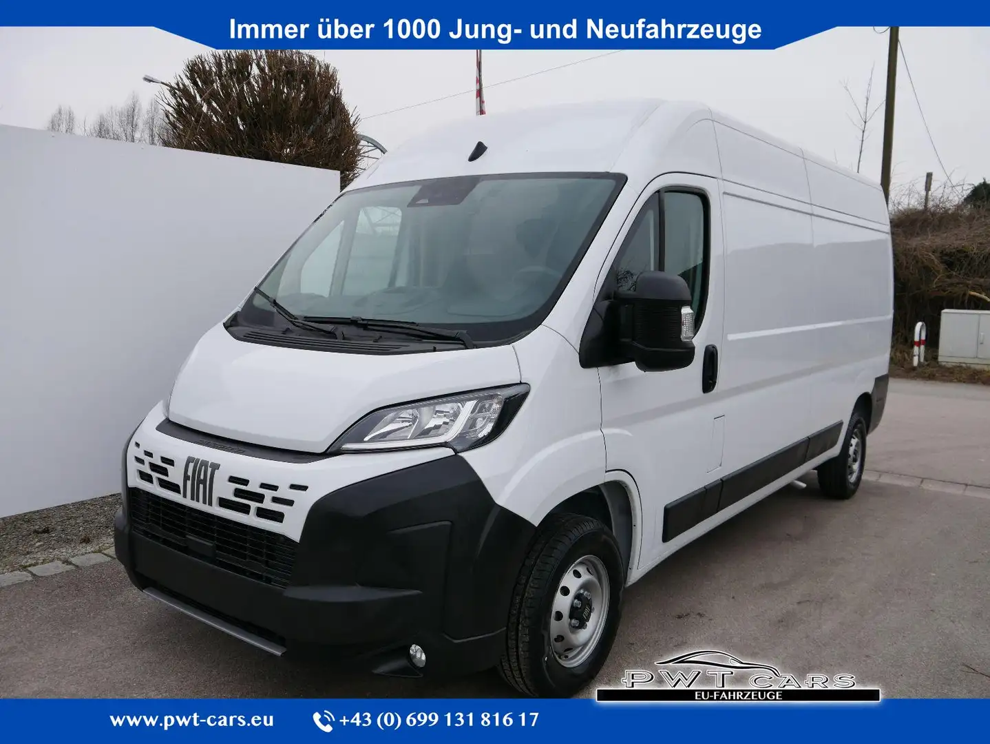 Fiat Ducato L3H2 L3(5998 mm)H2(2524 mm) *3-SITZER*PDC HI.*T... Weiß - 1