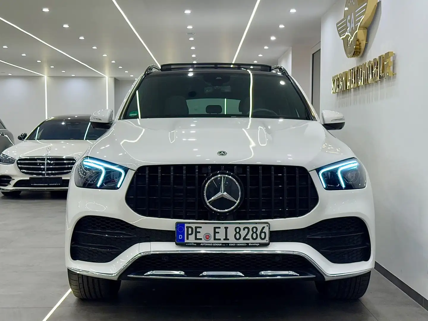 Mercedes-Benz GLE 400 d 4Matic AMG Panorama/Ahk/360*/Distronic Blanc - 2