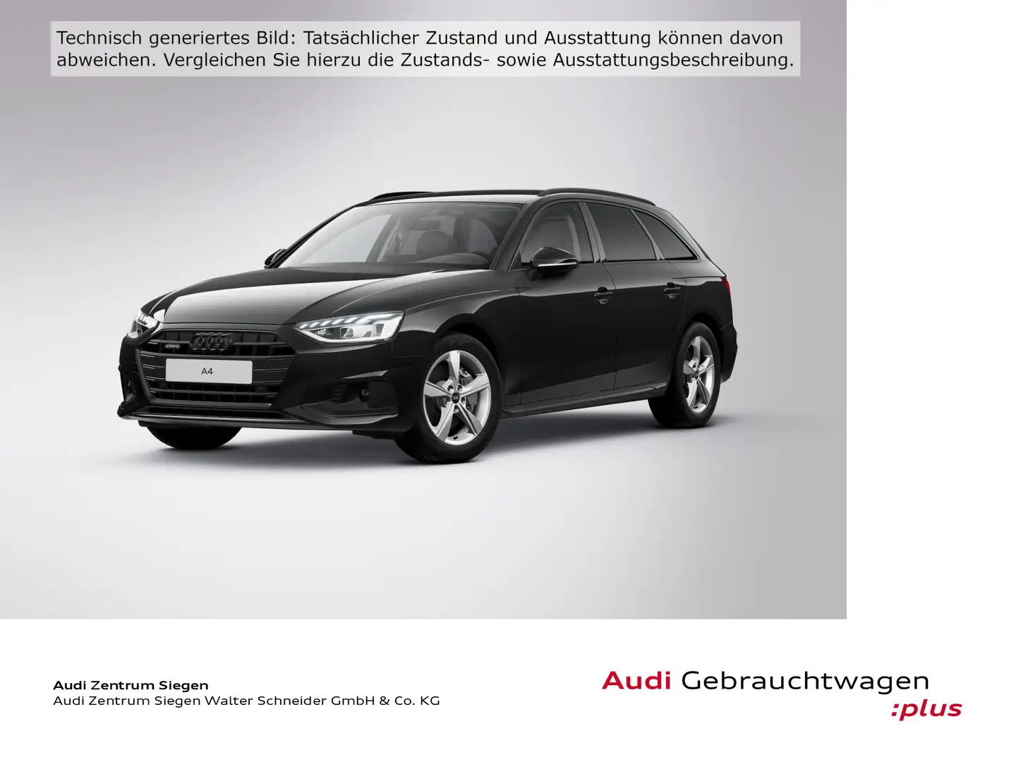 Audi A4 40 TDI quattro advanced LED Navi Optik Schwarz - 1