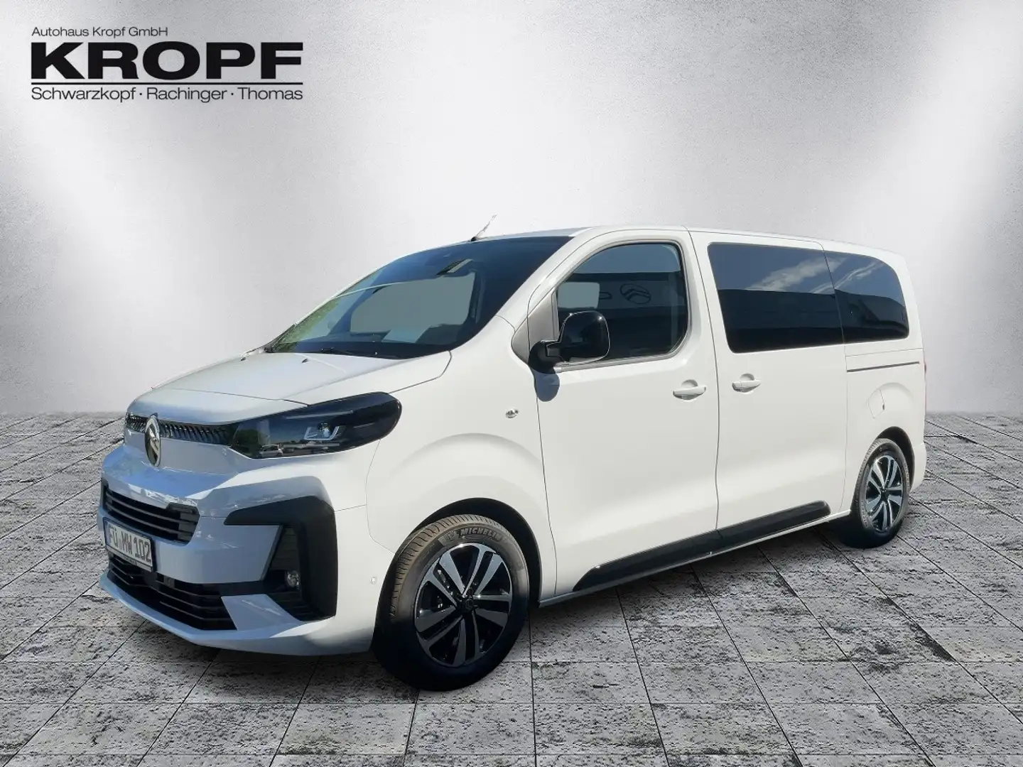 Citroen Spacetourer 2.0 Diesel AT M 8-Sitzer Navi SHZ Weiß - 2