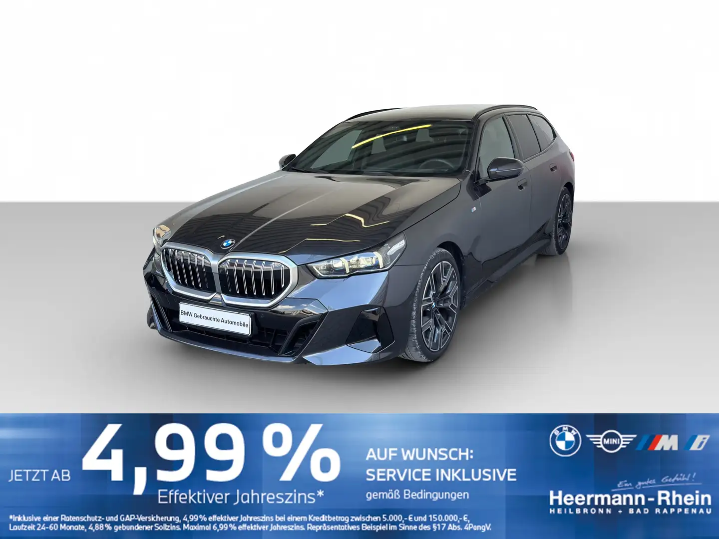 BMW 520 dA Tour. M Sport LiveCock.LED.AHK.DriveAss.SH Gris - 2