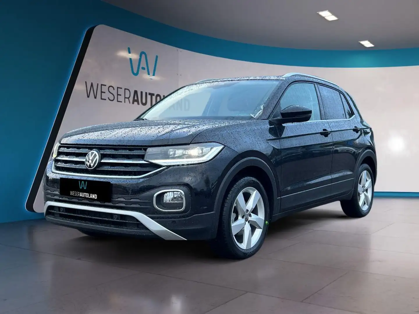 Volkswagen T-Cross 1.5 TSI DSG ACC VIRTUAL NAVI RFK Schwarz - 1
