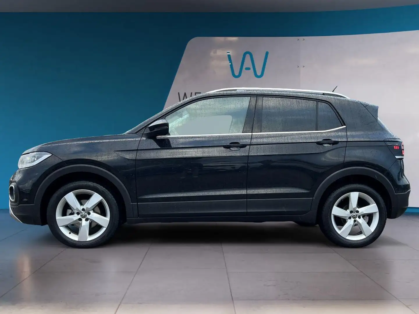 Volkswagen T-Cross 1.5 TSI DSG ACC VIRTUAL NAVI RFK Schwarz - 2