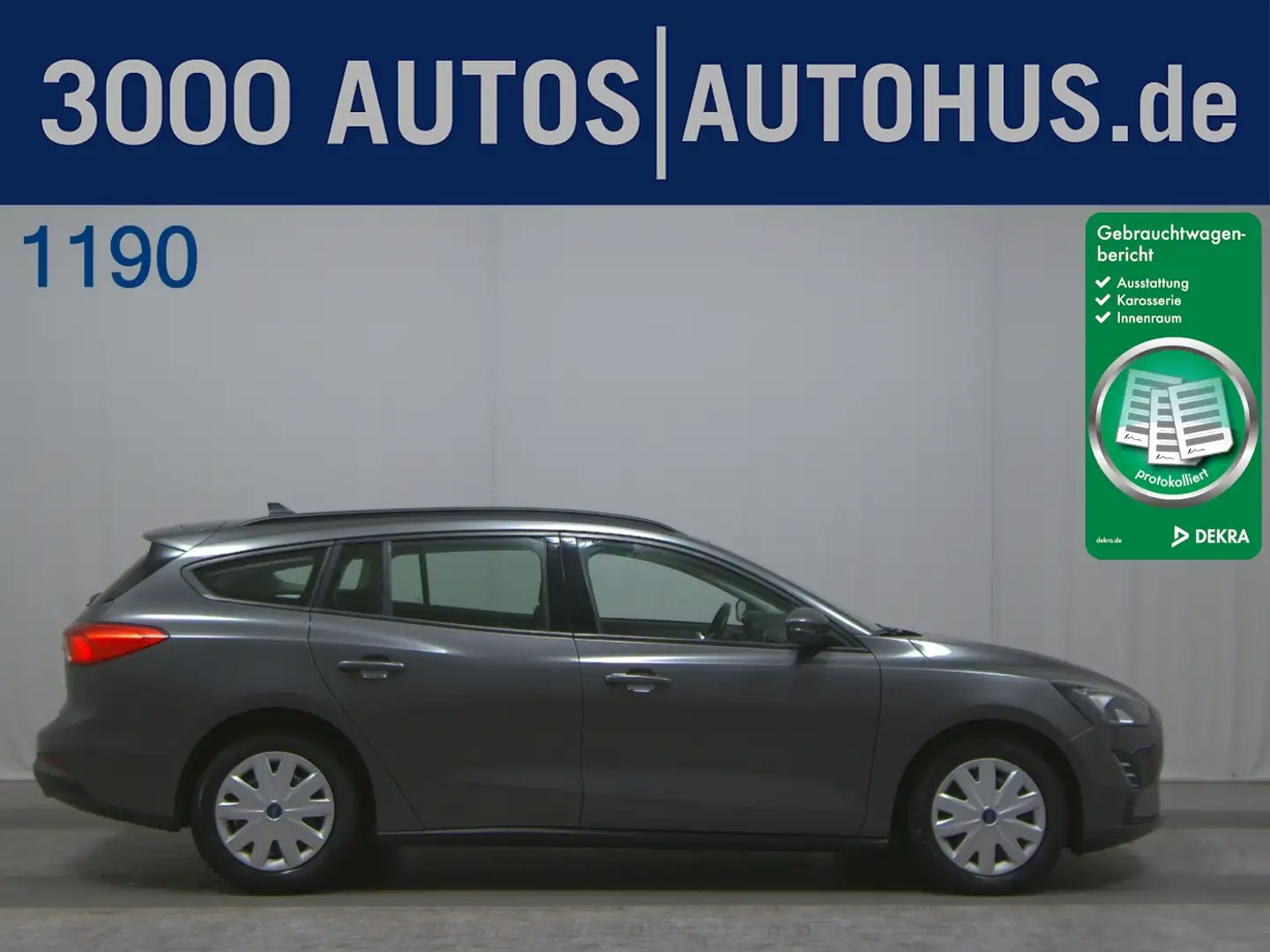 Ford Focus Turnier 1.0 EcoBoost Trend AUT SHZ SpurH Grau - 1