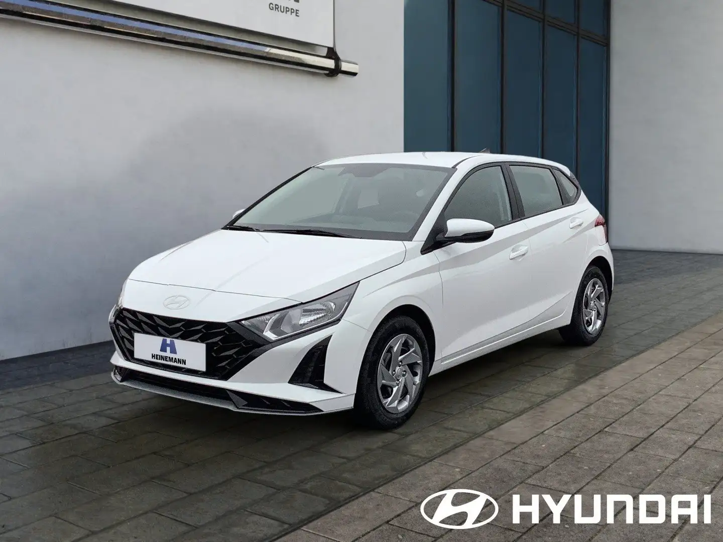 Hyundai i20 1.0 T-GDI (90 PS) 6-MT Select|KLIMA|RFK|NAVI Weiß - 1