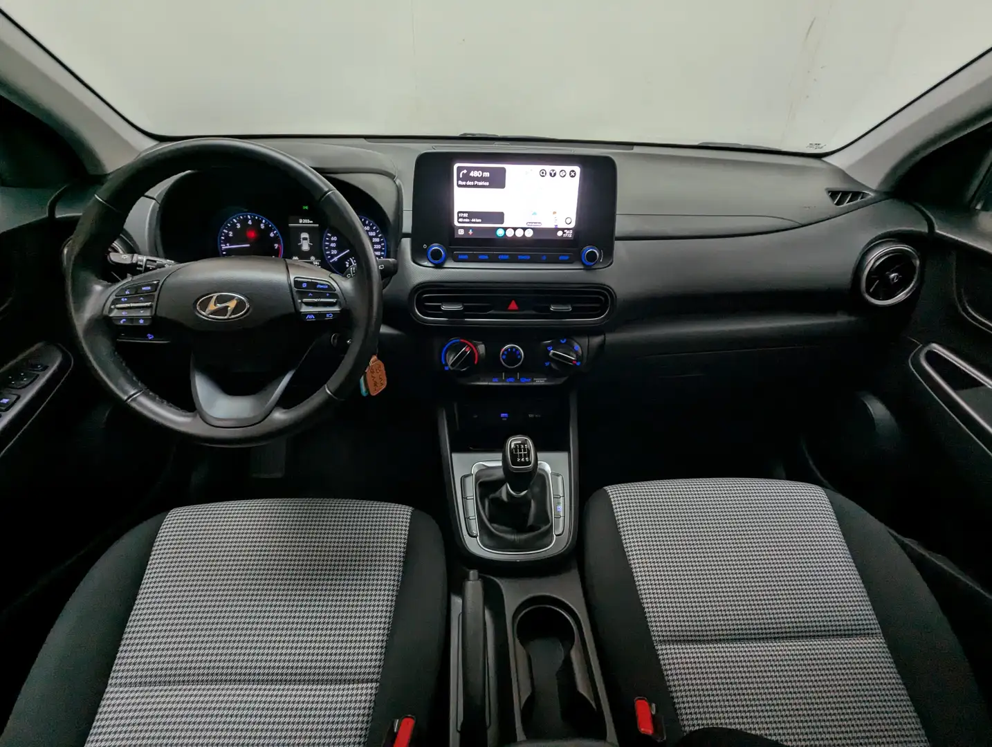 Hyundai KONA 1.0 T-GDi GARANTIE 2028 HYUNDAI / 120CH / CARPLAY Grijs - 2