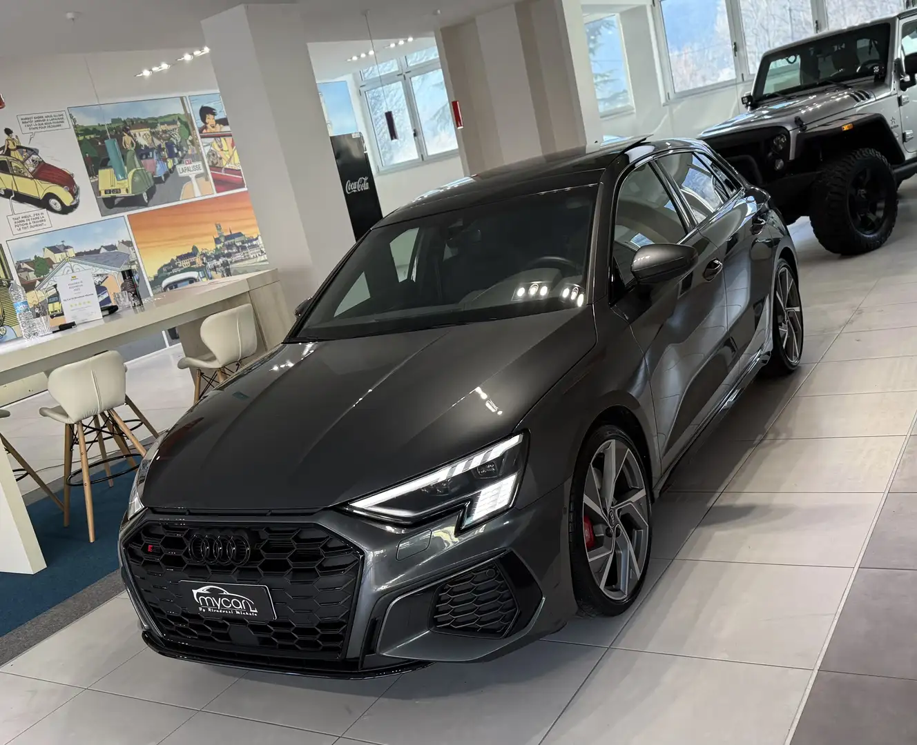 Audi S3 Sportback Sport Attitude TFSI 310 CV GARANZIA09/27 Grau - 1