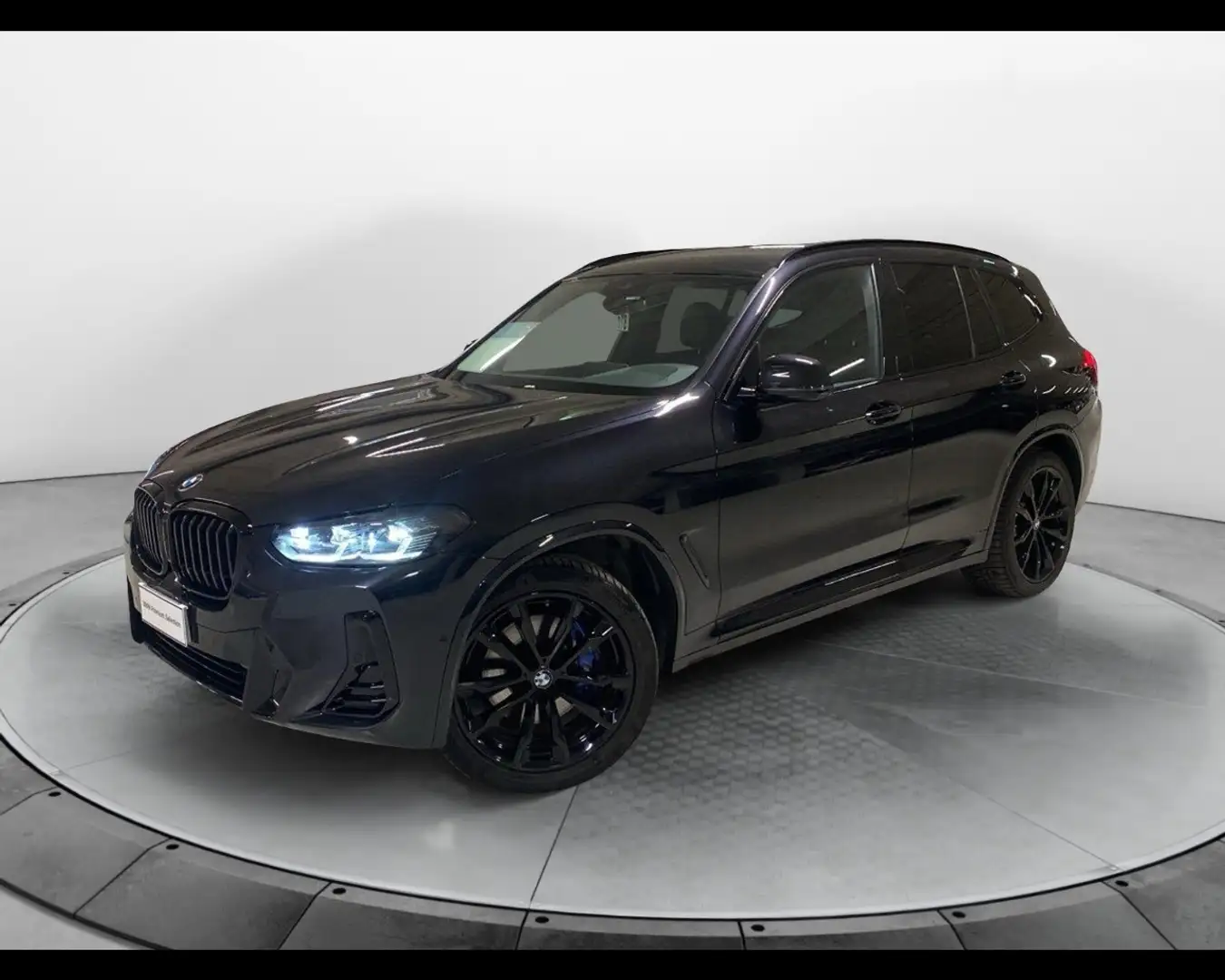 BMW X3 xdrive20d mhev 48V Msport auto Zwart - 1