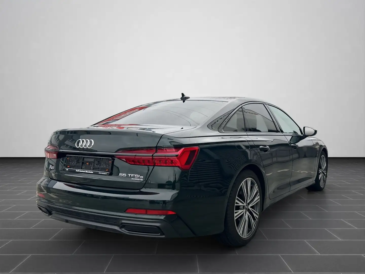 Audi A6 55 TFSIe HD-MAT B&O PANO 360 GRAD Grün - 2